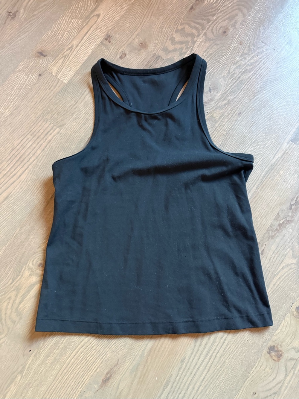 lululemon athletica Black High-Neck Racerback Tank